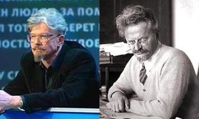 Похожие на знаменитостей люди, предметы и персонажи: Эдуард Лимонов и Лев Троцкий